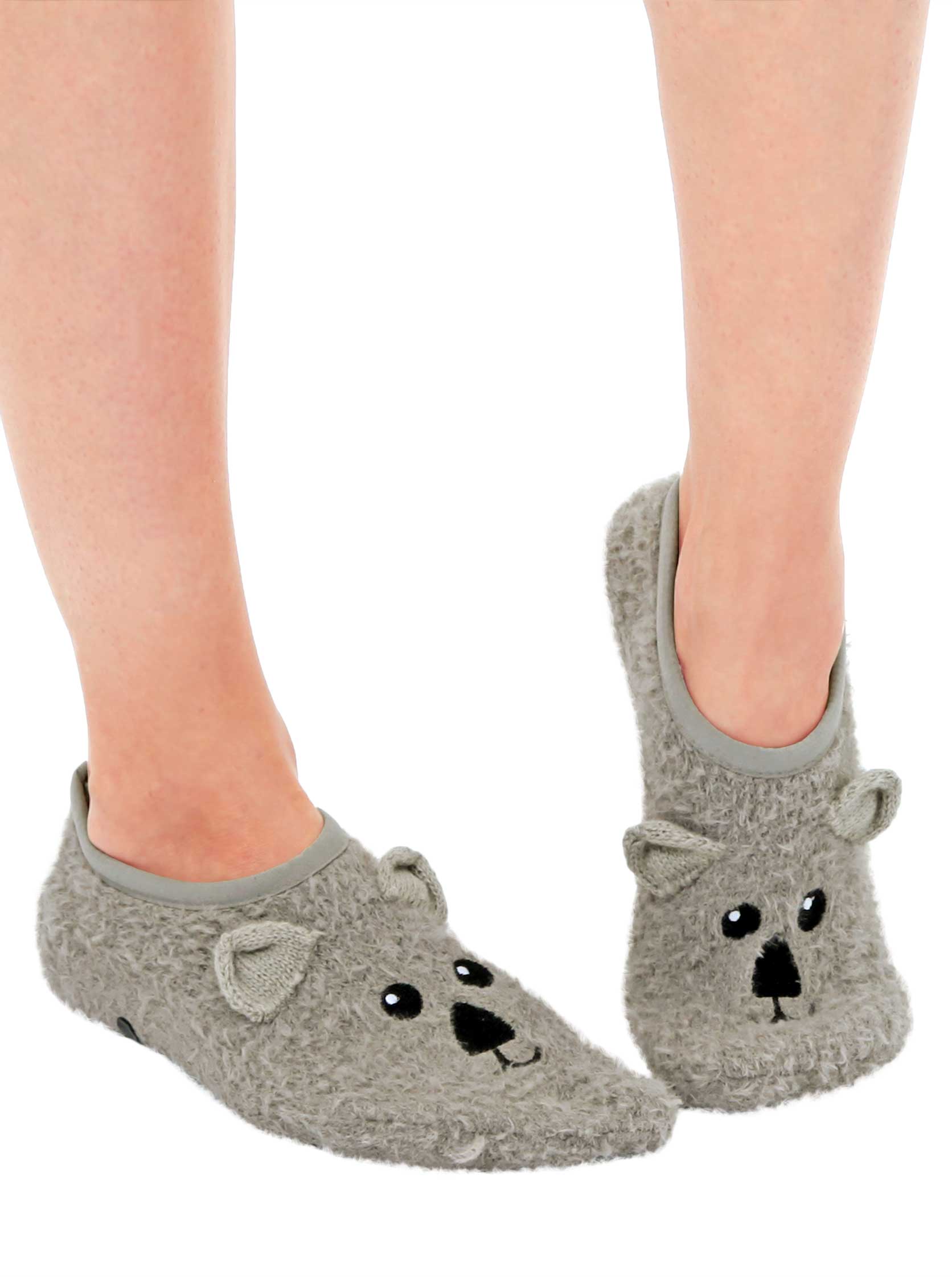 Fuzzy Koala Slipper