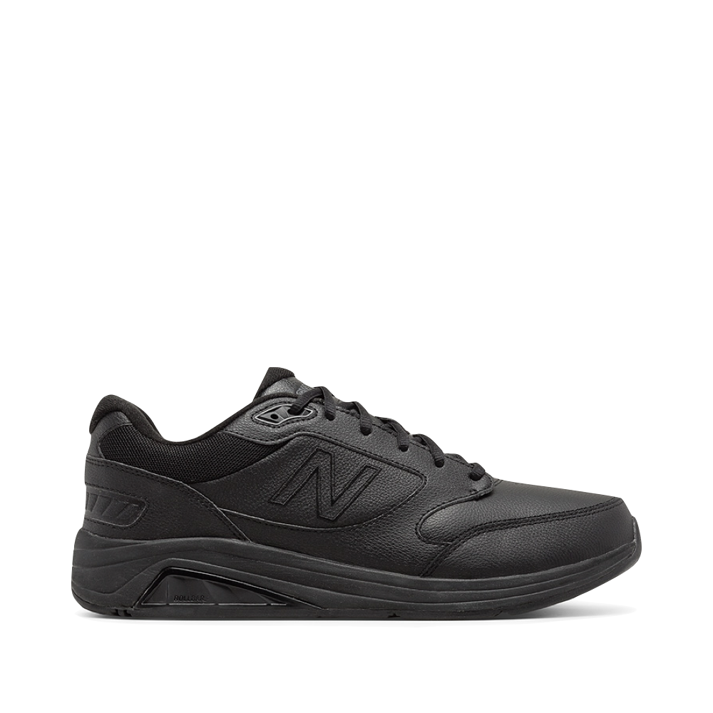 New Balance Men's 928v3 Leather Sneaker in Black – V&A Bootery INC