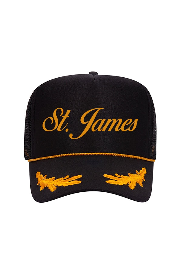 Custom Black and Gold Trucker Hat