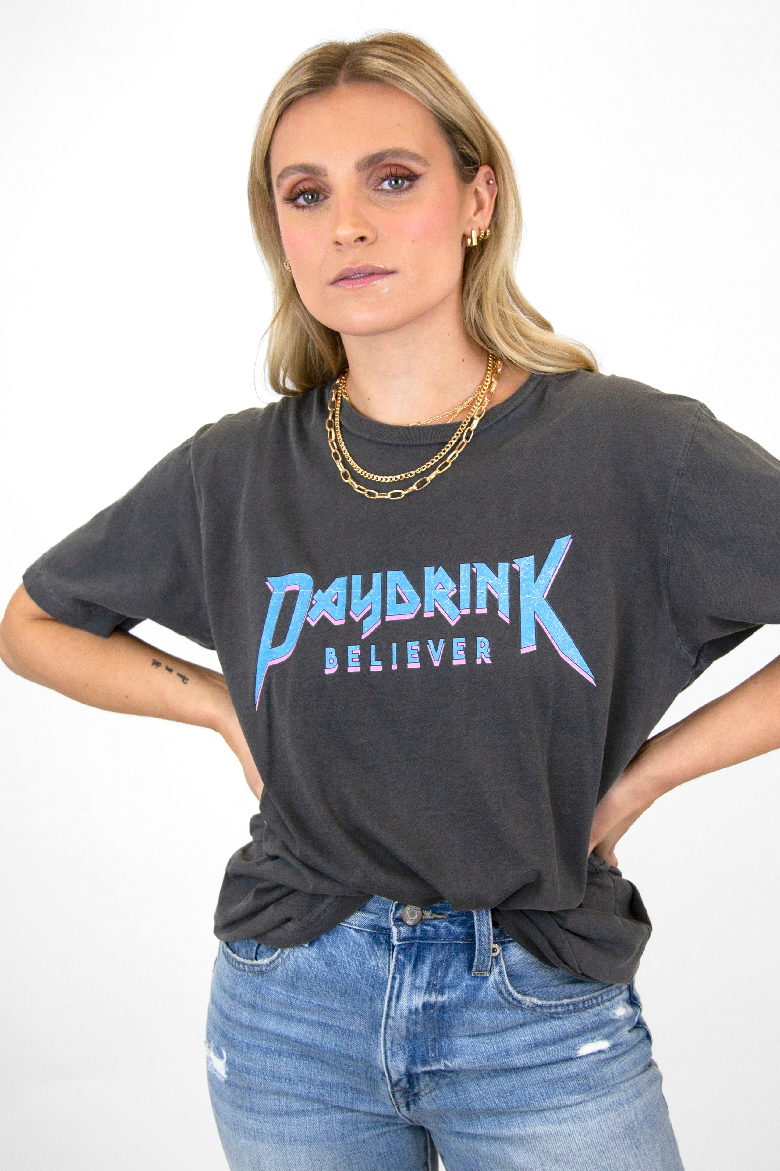 Daydrink Believer庐 Metal Tee