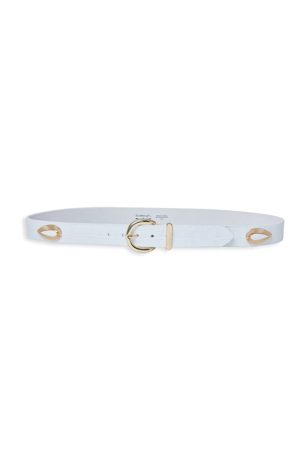 Lo Western Belt - White