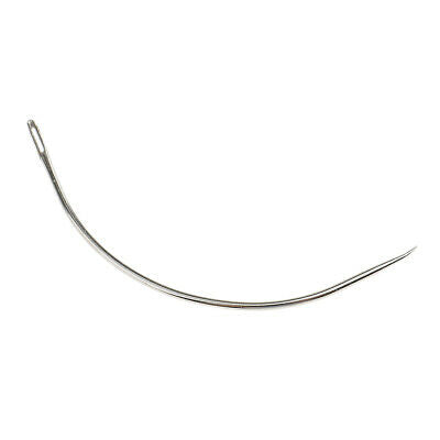 Medium curved sewing needle for extension – Coiffure Dépôt