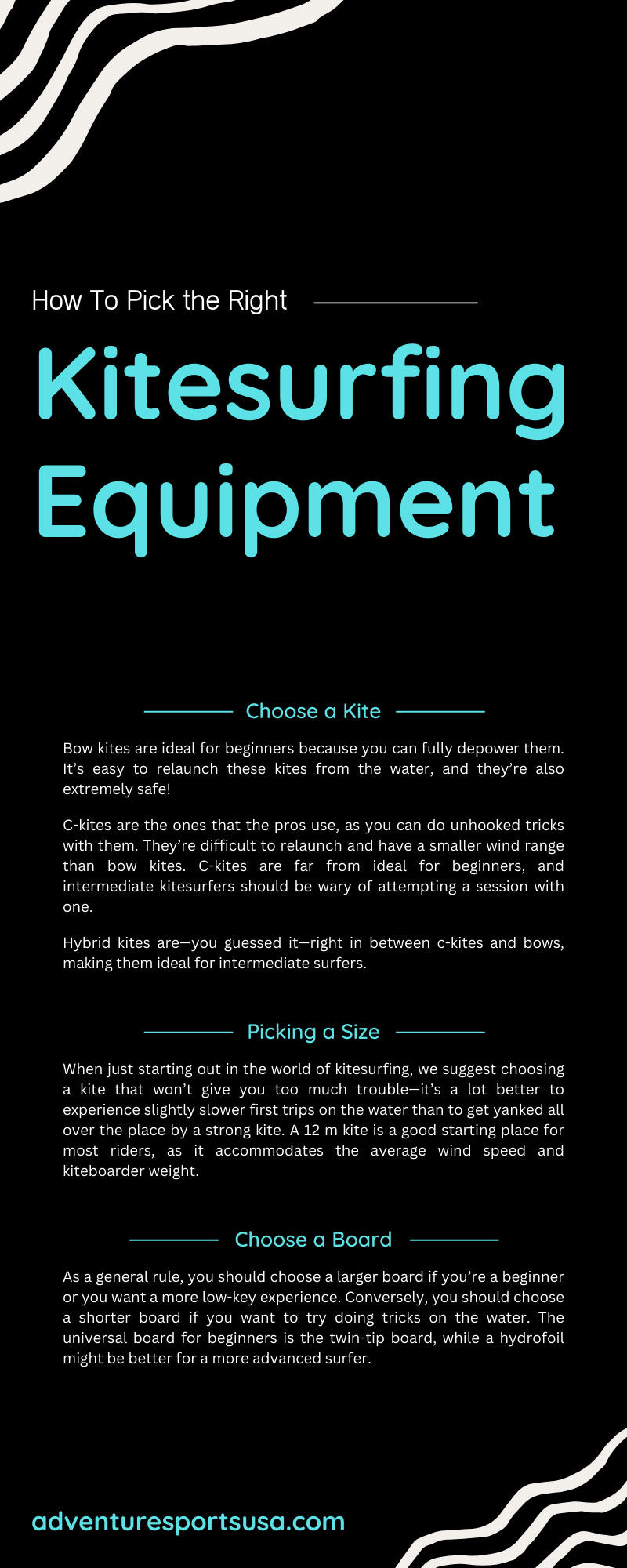 How To Pick the Right Kitesurfing Equipment