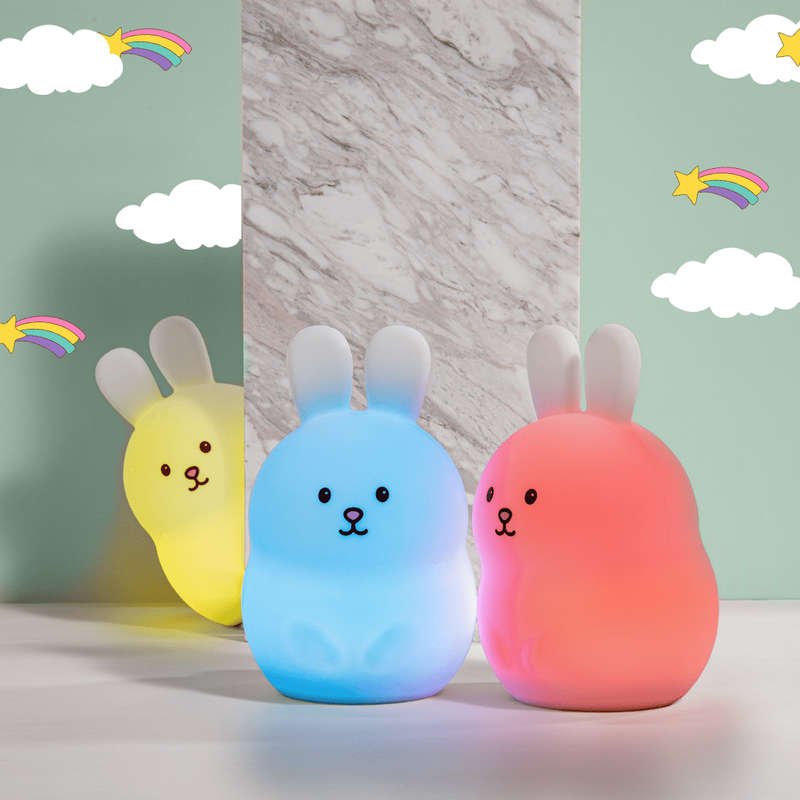 colorful silicone night lamp