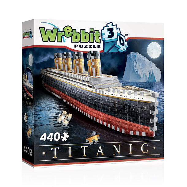Wrebbit Titanic 3D Puzzle | Mastermind Toys