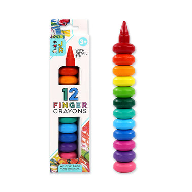 JR 12 Chunky Crayons