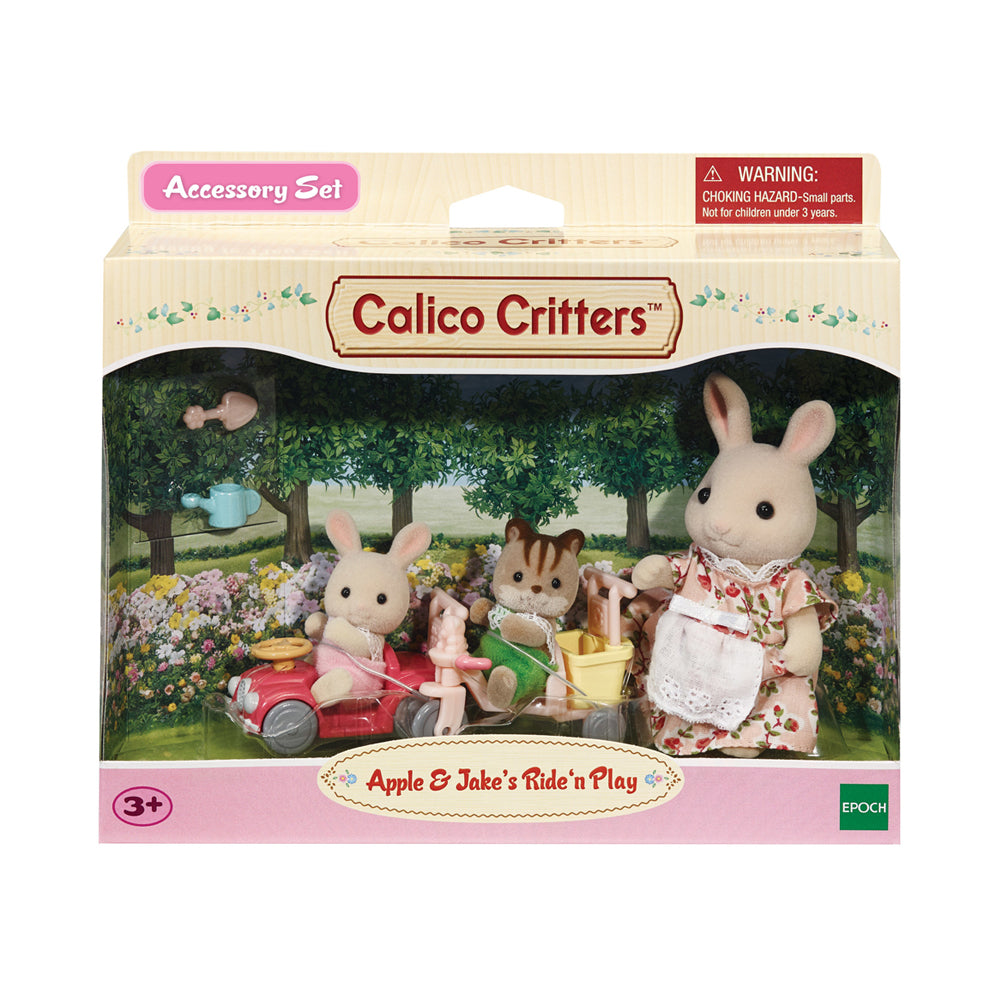 calico critters apple & jake's ride n play