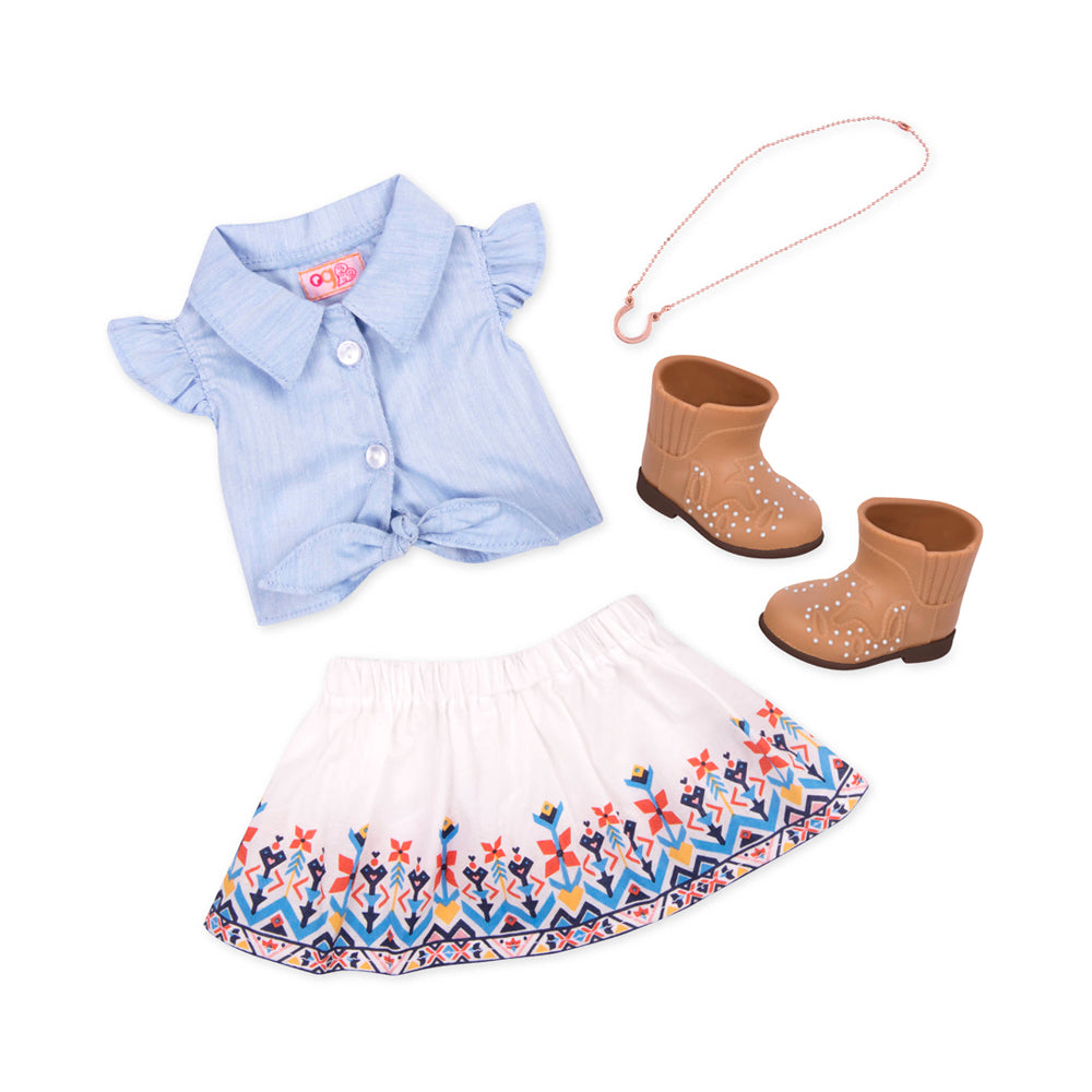 our generation doll cowgirl outfit