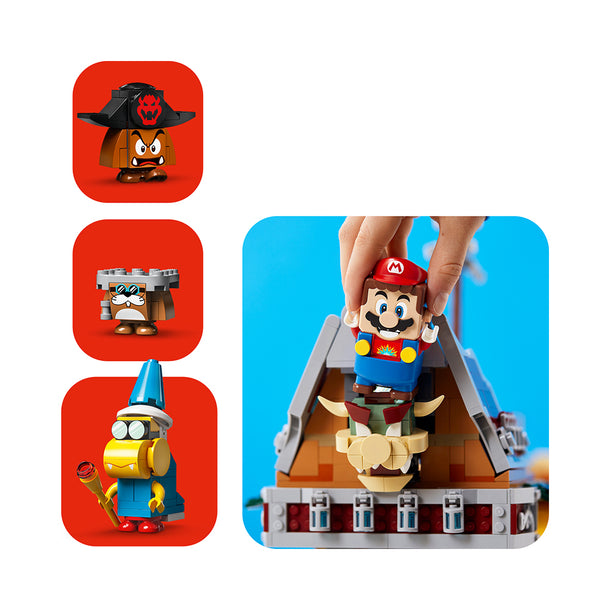 LEGO Super Mario Bowser's Airship Expansion 71391 Building Kit Mastermind Toys