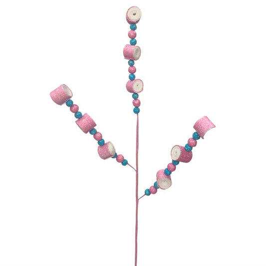 Reusable Straw Set - Pop Fizz + Pink Glitter – Eliza B's