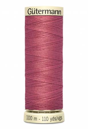 Gutermann Upholstery Thread 328Yd-Dark Rose