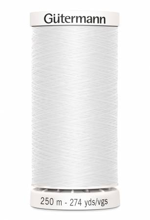 Allary Black 100% Polyester Sewing Thread, 200 yd