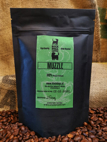 Black Dogs Coffee Muzzle Kaffeebohne Robusta