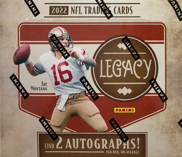 2022 Panini Legacy Football Hobby Box Baseball Dreams & Memories