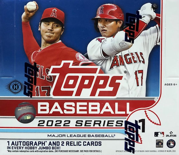 2022 Topps Series 1 Baseball Jumbo Hobby Box Baseball Dreams & Memories