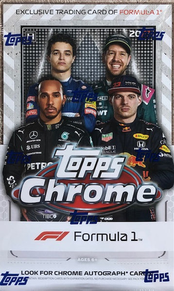 2021 Topps Chrome Formula 1 Racing Lite Hobby Box – Baseball