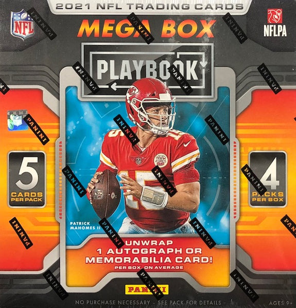 2021 Playbook Football Trading Card Hanger Box (30 Cards Per Box)