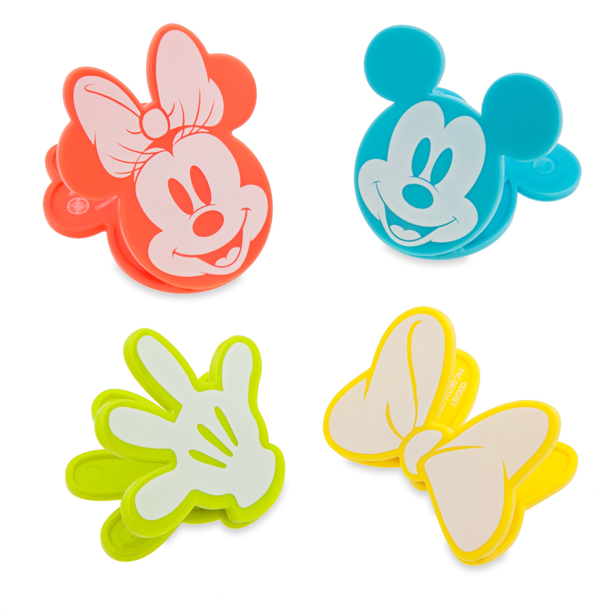 Disney Eats Mickey and Minnie Mouse Bag Clips Set – Nollybook Brunei