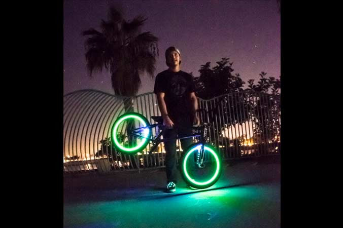 Nori Lights — Nori Lights Bicycle Wheel Illumination System