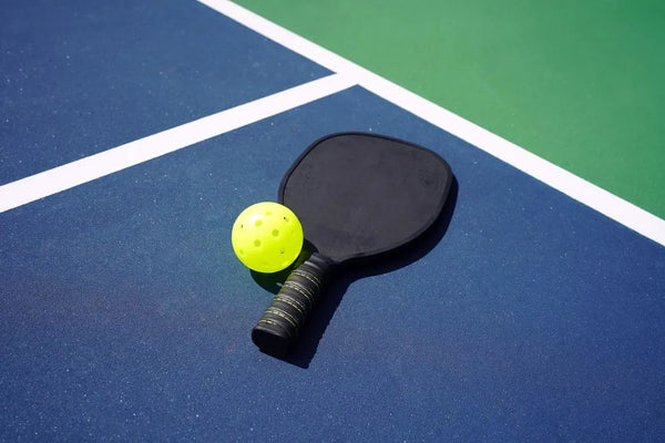 pickleball and paddle