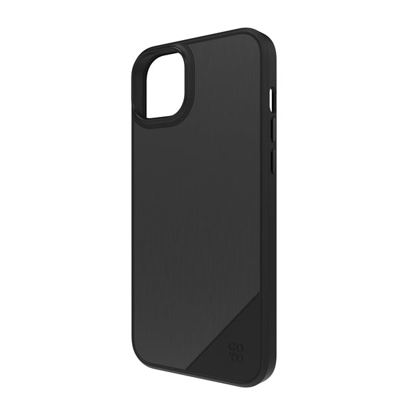 iPhone 14 Pro Max silicone case black logo