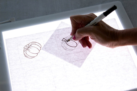 Trace your Design on a new sheet of copy paper