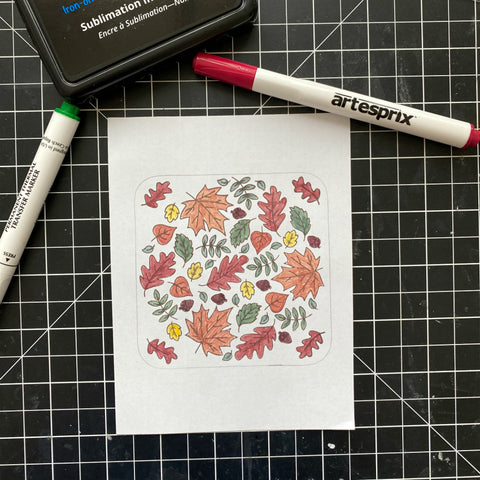 Color your design with Artesprix Markers
