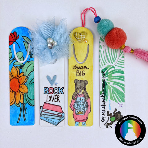 Floral Beauty Sublimation Bookmarks