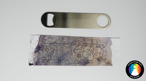 sublimation iron-on-ink design with gel press plate 