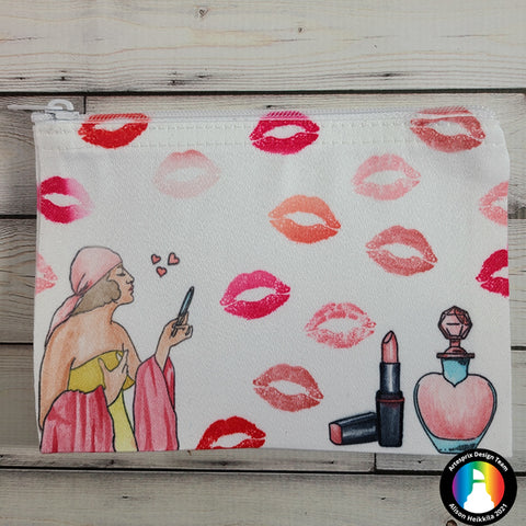 sublimation canvas zip case with gina k designs 