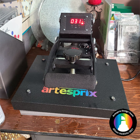 sublimation artesprix craft heat press