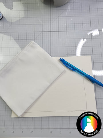 polyester sublimation cavas zip case template 