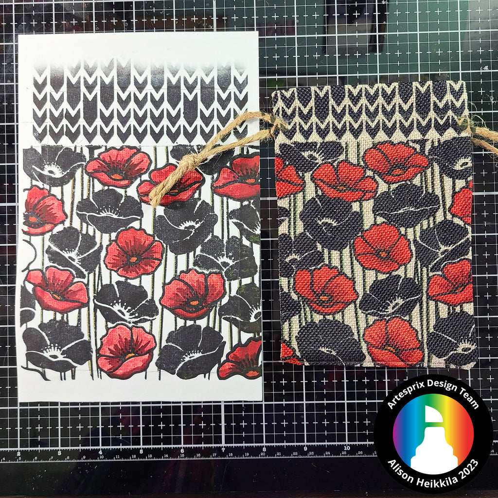 before and after artesprix stamped design