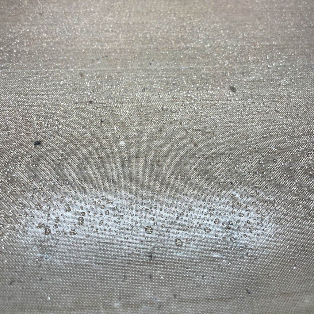 water on sprayed on teflon mat