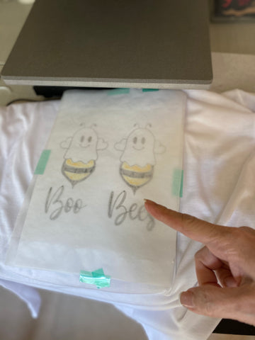 Iron-on-Ink transfer to T-Shirt