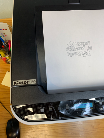 Sublimation Printer Coloring Book