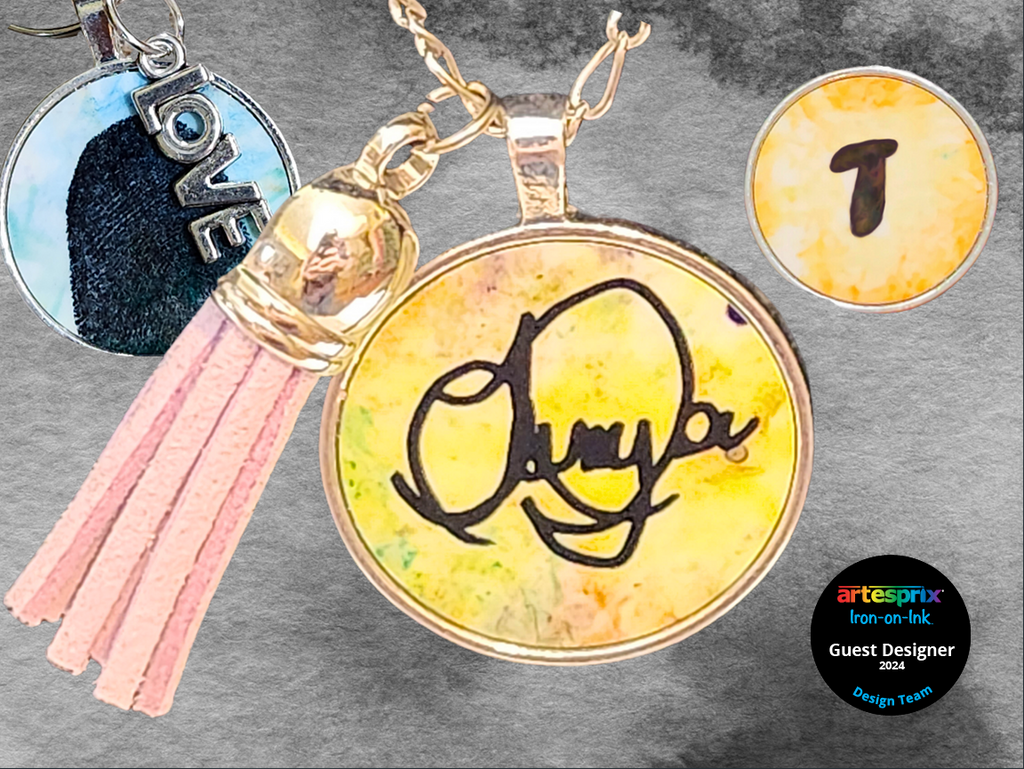 sublimation jewelry pendants with artesprix