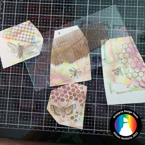 sublimation markers iron-on-ink stamp pad magnet project 