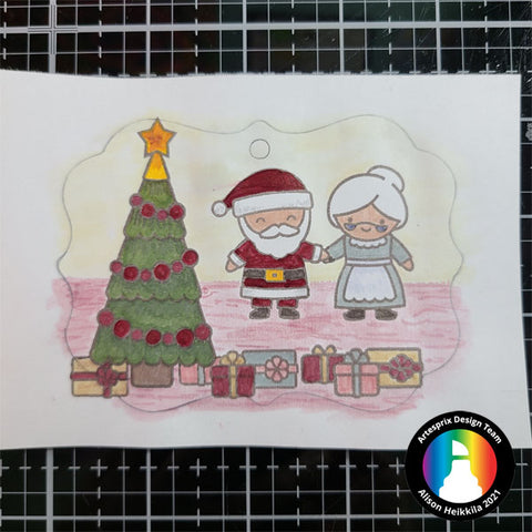 Sublimation Ornament DIY with Artesprix Iron-on-Ink Sublimation Stamp Pad 