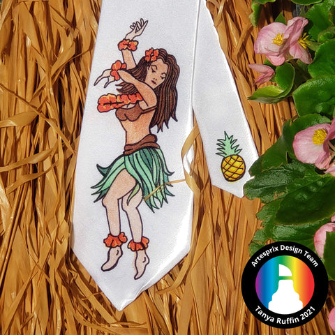 Sublimation Polyester Necktie Father's Day 