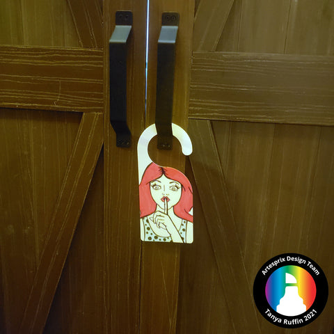 Sublimation DIY Door Hanger with Sublimation markers 