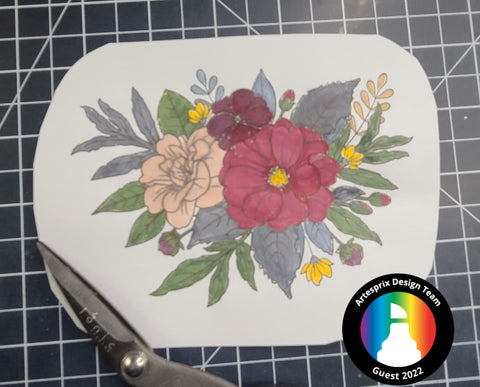 Artesprix Sublimation markers and stamp pad trinity stamps 