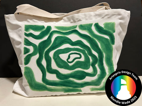 artesprix tote bag with sublimation paint