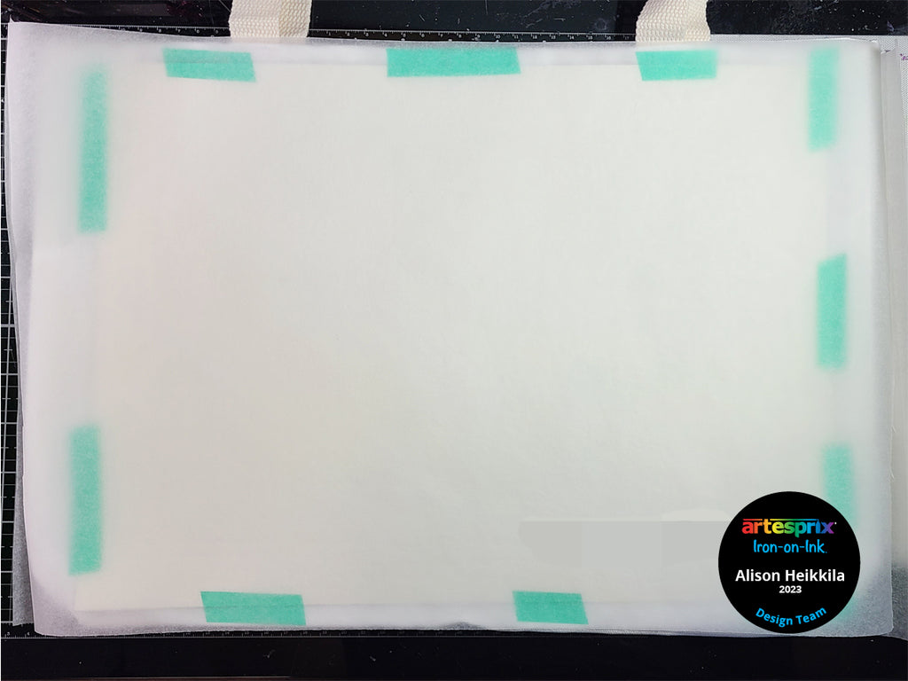 protective paper on sublimation project before transfer