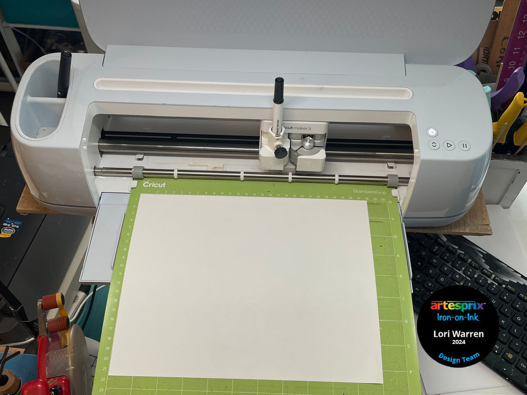 artesprix sublimation marker in cricut machine