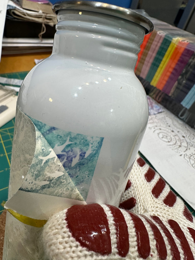 sublimation artesprix design after transfer