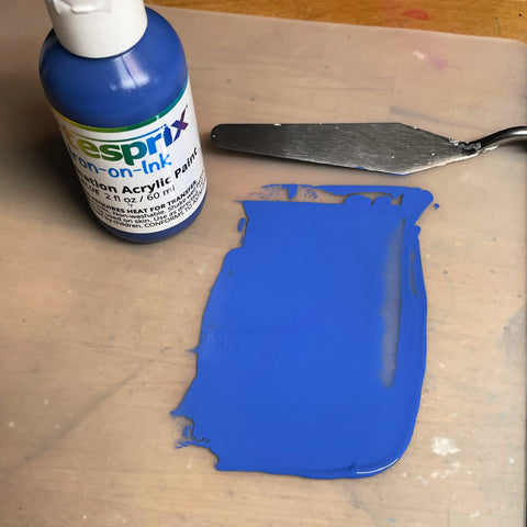 sublimation acrylic paint on silicone mat 