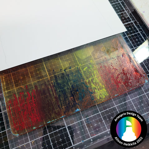 gel press plate with artesprix sublimation markers 