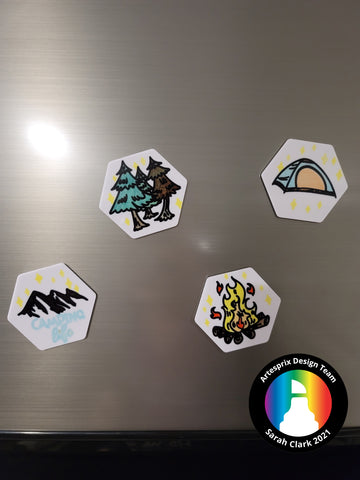 Sublimation DIY Magnets Markers 
