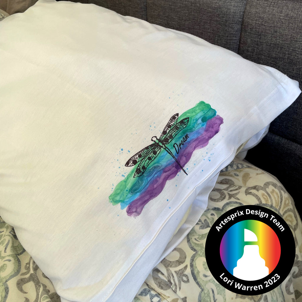 sublimation pillow case with artesprix iron-on-ink
